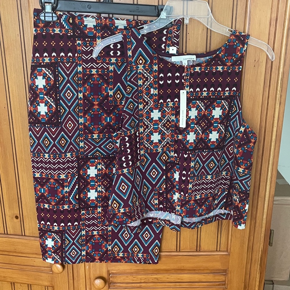 June and Hudson two- piece set